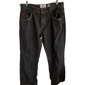 Akademiks AKDMKS Jeans Mens Embroidered Pockets